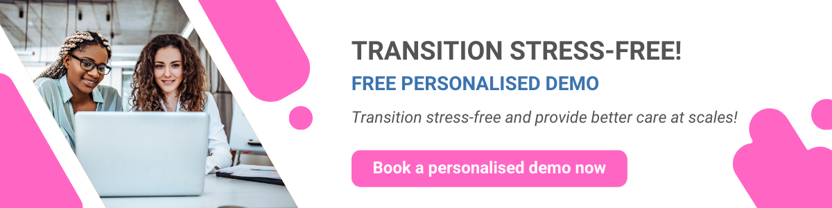 Free personalised demo with Comm.care team