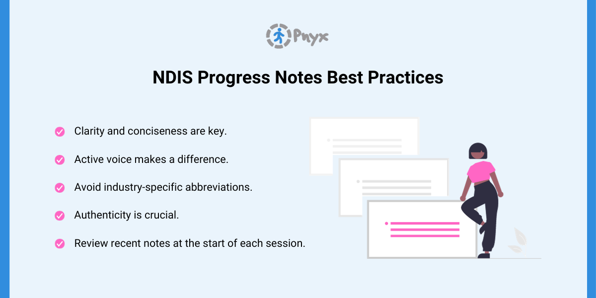 NDIS Progress Notes Best Practices
