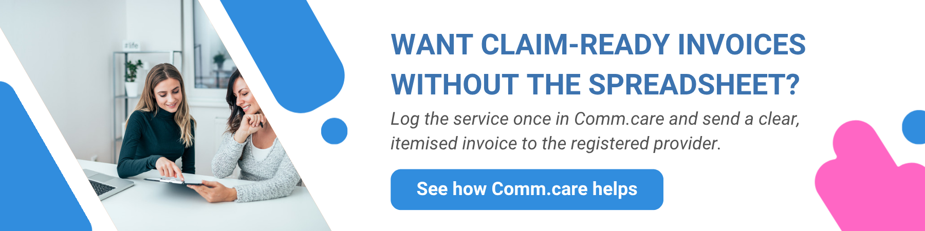 Want claim-ready invoices without the spreadsheet?